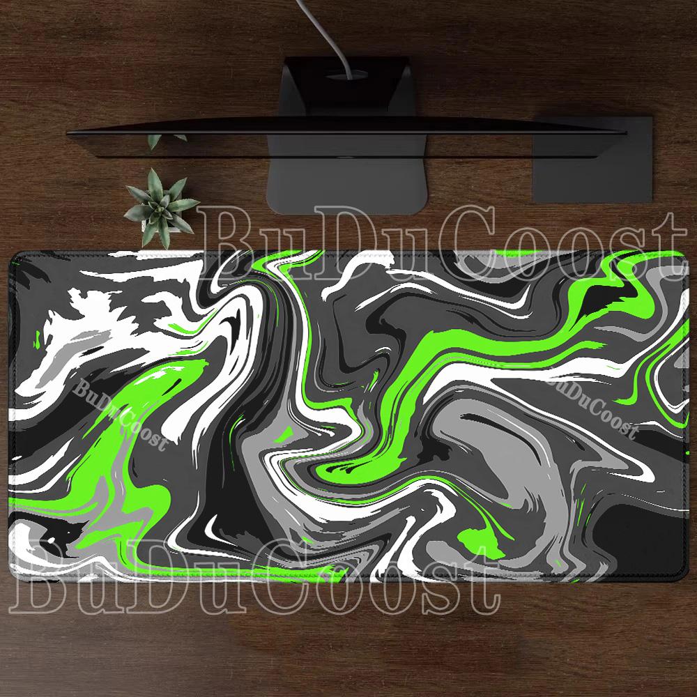 Gaming Strata Liquid Fluid Mouse Pad Art Swirl Large Keyboards HD Printing PC Computer Laptop Anime Office Keyboard XXL Desk Mat