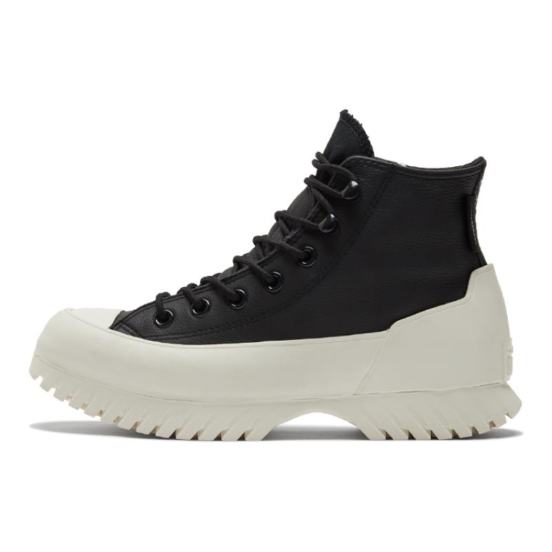 

Converse Chuck Taylor All Star Leather lugged winter 2.0 high-top lifestyle casual shoes Unisex black and white 39
