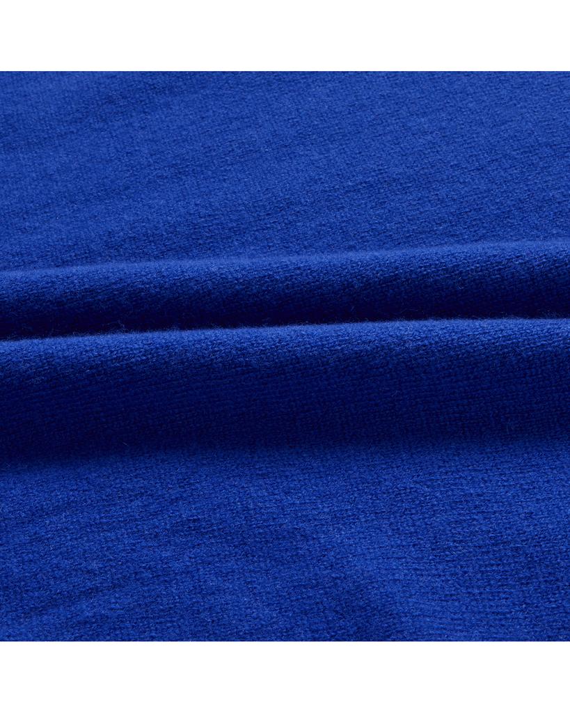 WORTHWHILE MOVEMENT Reverse Sweat Crewneck Sweater (Cobalt Blue)