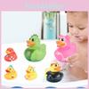 Little Rubber Soft Yellow Duck Swimming Toy Decoration Kids Gift Cute Cartoon