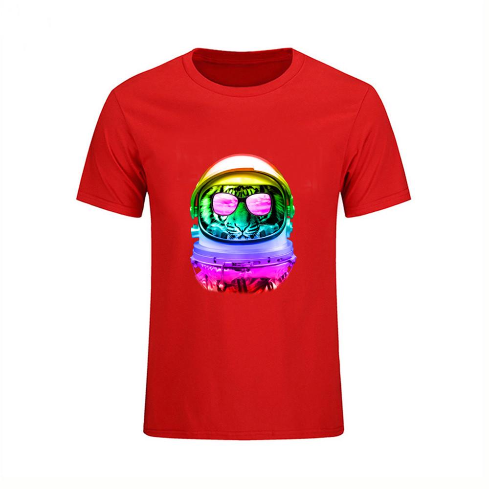 Men S T Shirt Fashion White Black 3D Print Cool Space Male T Shirt 100 XL