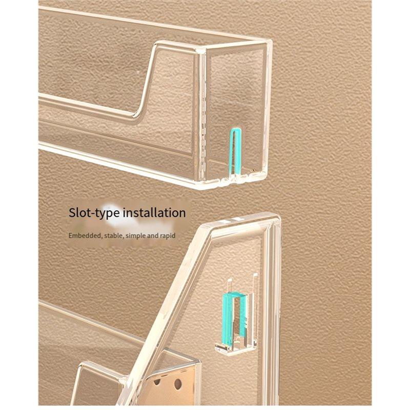 Multifunctional Counter Display Rack 5-Layer CD Rack, Album Display Rack, Transparent Storage Rack For Tapes