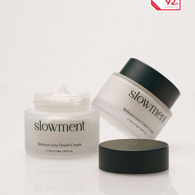 slowment [Winter High Moisture Cream] [1+1] Reboot Core Finish Cream 50ml Reboot Core Finish Cream 50ml x 2 + Starter Kit