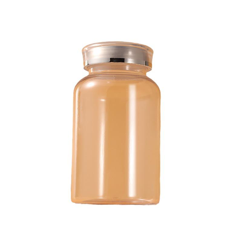 250ml PET Medicine Bottle with Crown Cap for Tablets, Candy, and Powder Storage