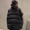 Women's Korean Style Stand-Up Collar Down Cotton Vest, 2024 Autumn/Winter Collection: Loose, Warm, Lazy Style