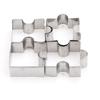 4Pcs Biscuit Cake Christmas Decorating Cookies Tool Mould Stainless Steel Jigsaw