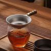 Metal Strainer Multifunctional Metal Filter Tea Strainer Spoon For Home BBQ Apartment Dormitory Office Camping Restaurant Party