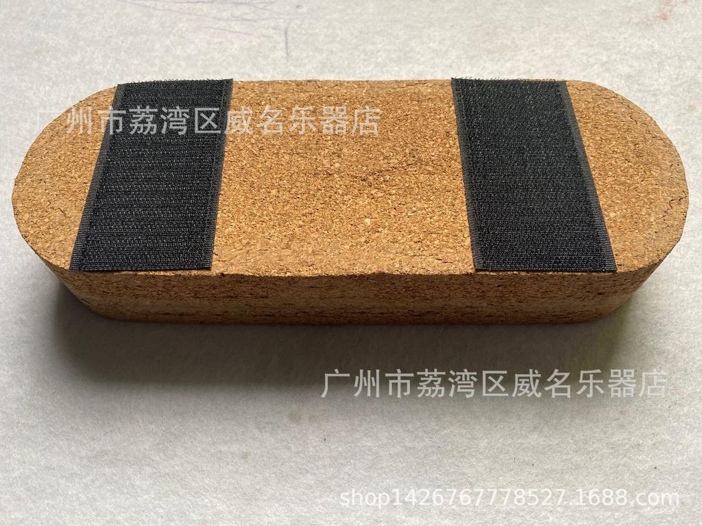 Jazz Drum Stand Anti-Slip Shock Absorption Cork Mat for Bass Drum Stability