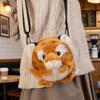 Tiger Plush Backpack Simulation Tiger Stuffed Doll Crossbody Bag Soft Animal Themed Travel Bag For Kids  Decor Toy Birthday Gift