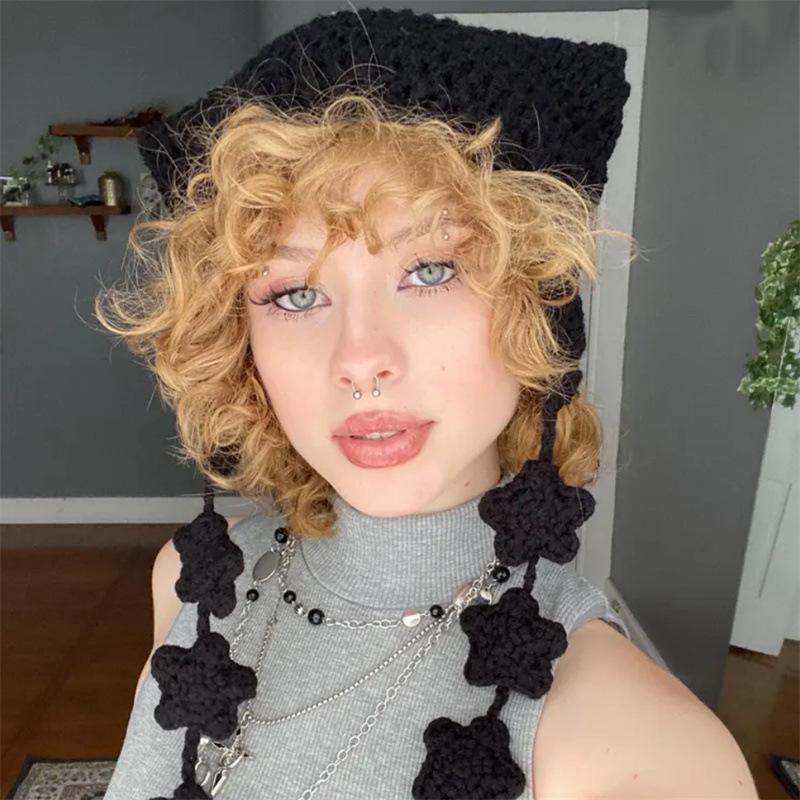 

Ins Новые детские аксессуары для волос парик шарообразная головка детская повязка на голову для девочек головной убор повязка на голову из чистого хлопка adult 57-59cm