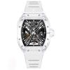AI LANG Famous Brand Silicone Strap Skeleton Mechanical Watch Waterproof Luminous Fashion Automatic Hollow Watches