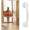 Suction Cup Door Handle - Non-Slip Shower/Window Grip (19.4x6.5cm)
