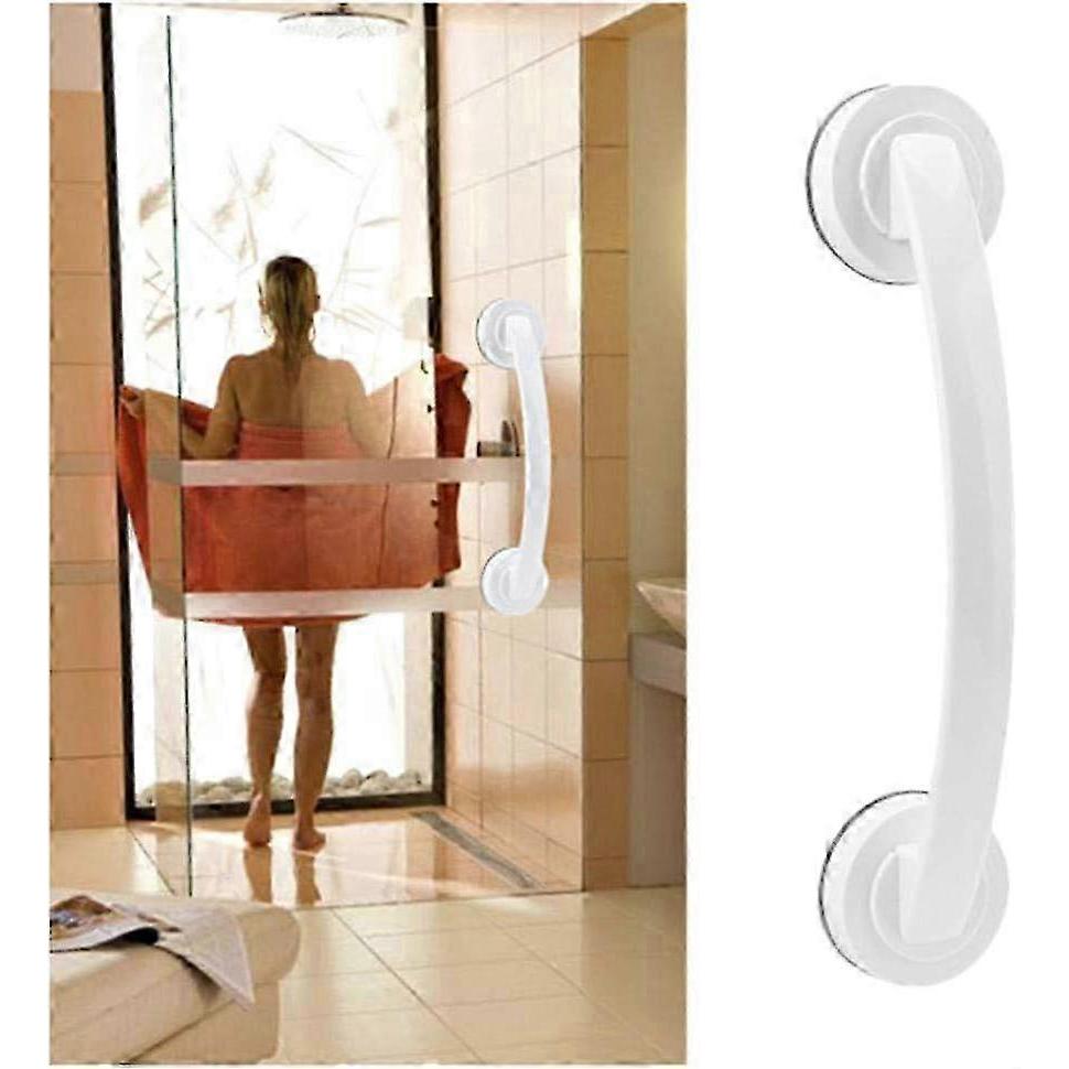 Suction Cup Door Handle - Non-Slip Shower/Window Grip (19.4x6.5cm)