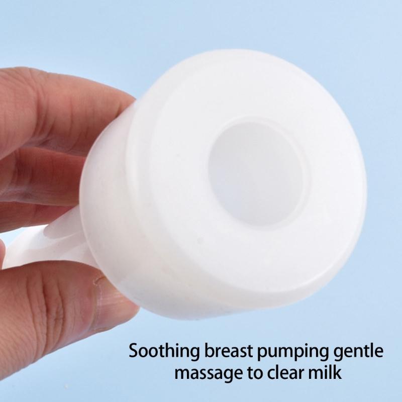 Bequeme Silikon-Zitzenbecher Milchfutter Schafmelk-Teil Ziegenmilch-Becher zur Verbesserung des Komforts