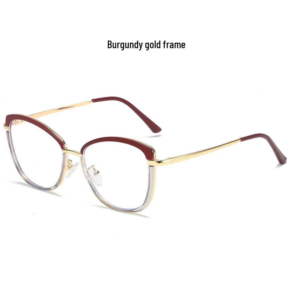 

Фотохромные очки TR90 - Двухцветная оправа, Пружинные дужки, Большая линза против синего света