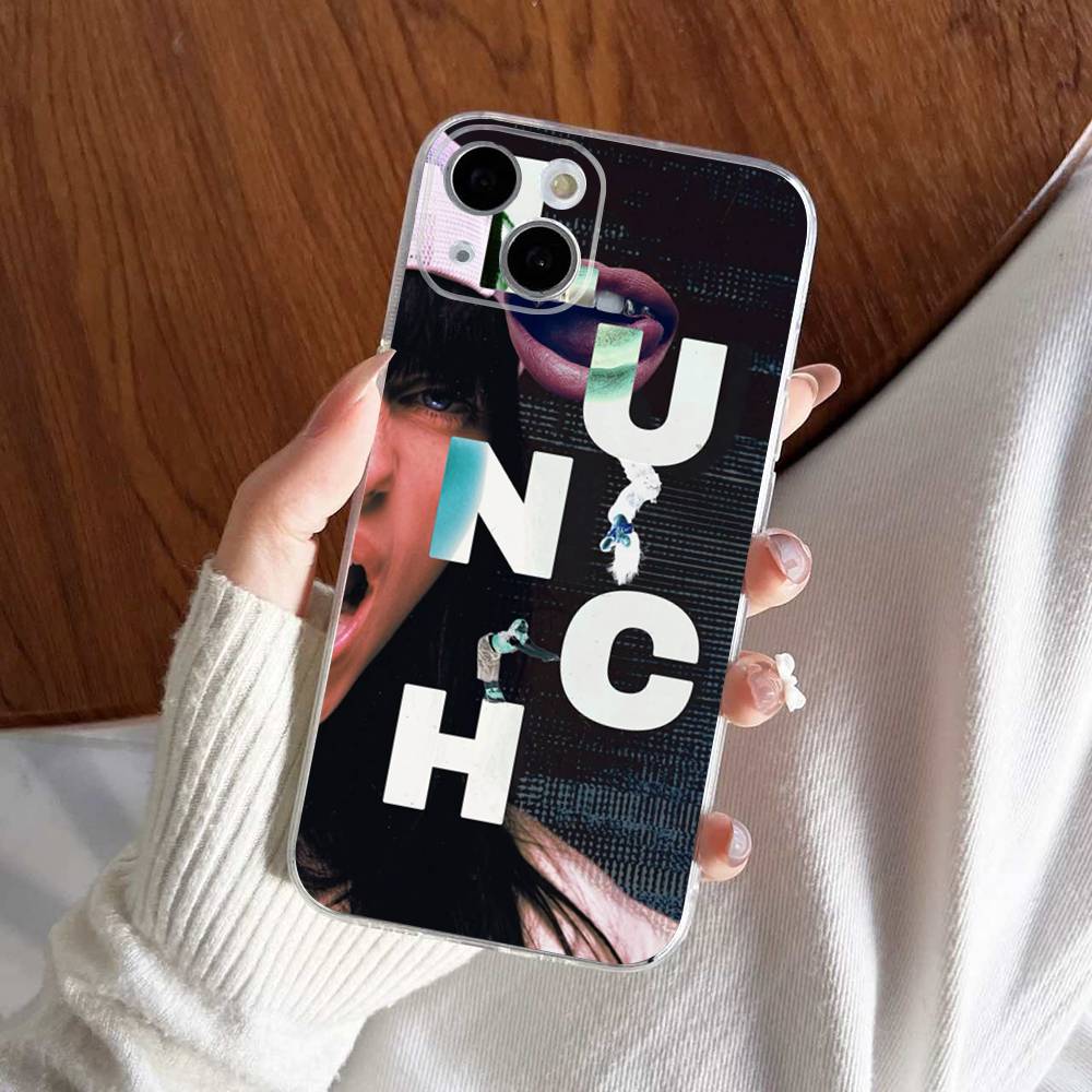 Pop Singer B-Billie For IPhone 11 12 13 14 15 16 17 Pro Max Plus 13 Mini Silicone Soft Transparent Back