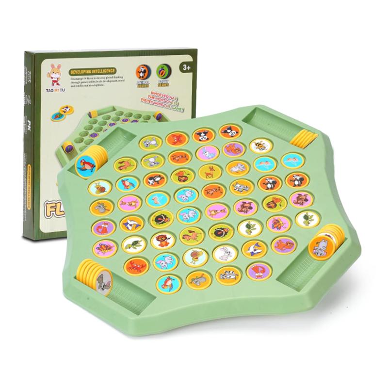 Children'S Memory Flip Chess Elimination Fun Battle Puzzle Concentration Logic Thinking Training Interactive Toy