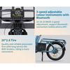 OneSport OT01 Electric Bike Cargo E-bike 650W 20 Inch Tires 48V 27AH 1296Wh Support APP Hydraulic Disc Brakes LCD Display