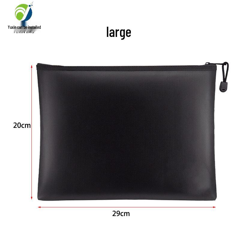 Fireproof Waterproof A4 File Bag: High Temp Resistant, Moisture-Proof, Thickened Archive Storage for Home or Business.