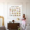 Classroom Car Alphabet Wall Tapestry Hanging For Boys Room, Nursery Traffic Transportation Tapestries, Rustic Cute Abc Truck