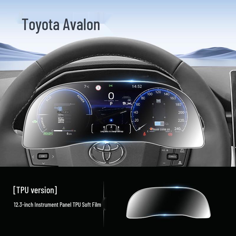 2024 Toyota Avalon Tempered Film Screen Protector for Central Control Navigation