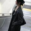 Extra Langer Grauer Trenchcoat für Große Frauen - Frühjahr/Herbst 2025 Kollektion