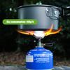 1PC Outdoor Gas Stove Mini Titanium Camping Gas Burner Ultralight Stove Survival Furnace Pocket Picnic Gas Cooker