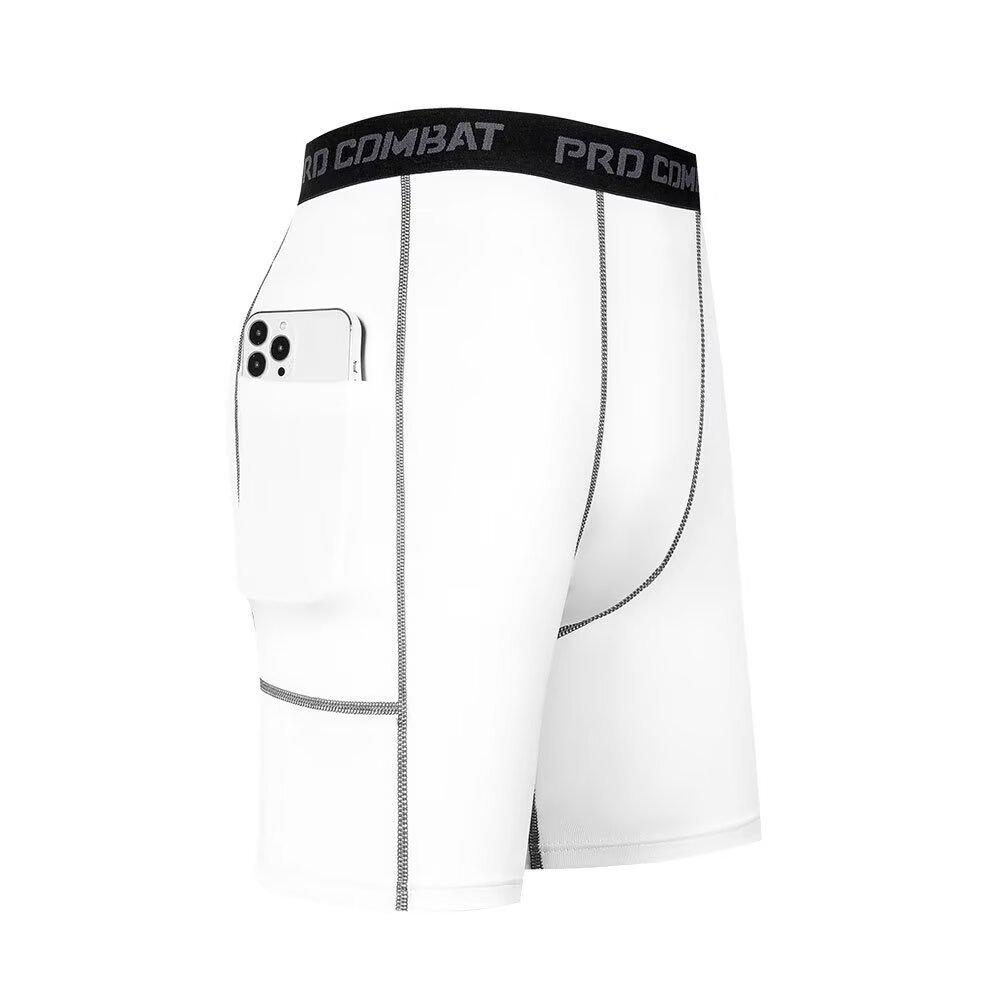 Men's High Elastic Quick Dry Compression Basketball Shorts