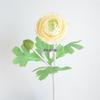 Artificial Peony & Lotus Silk Flower, Double-Headed Ranunculus for Wedding Aisle or Home Decor