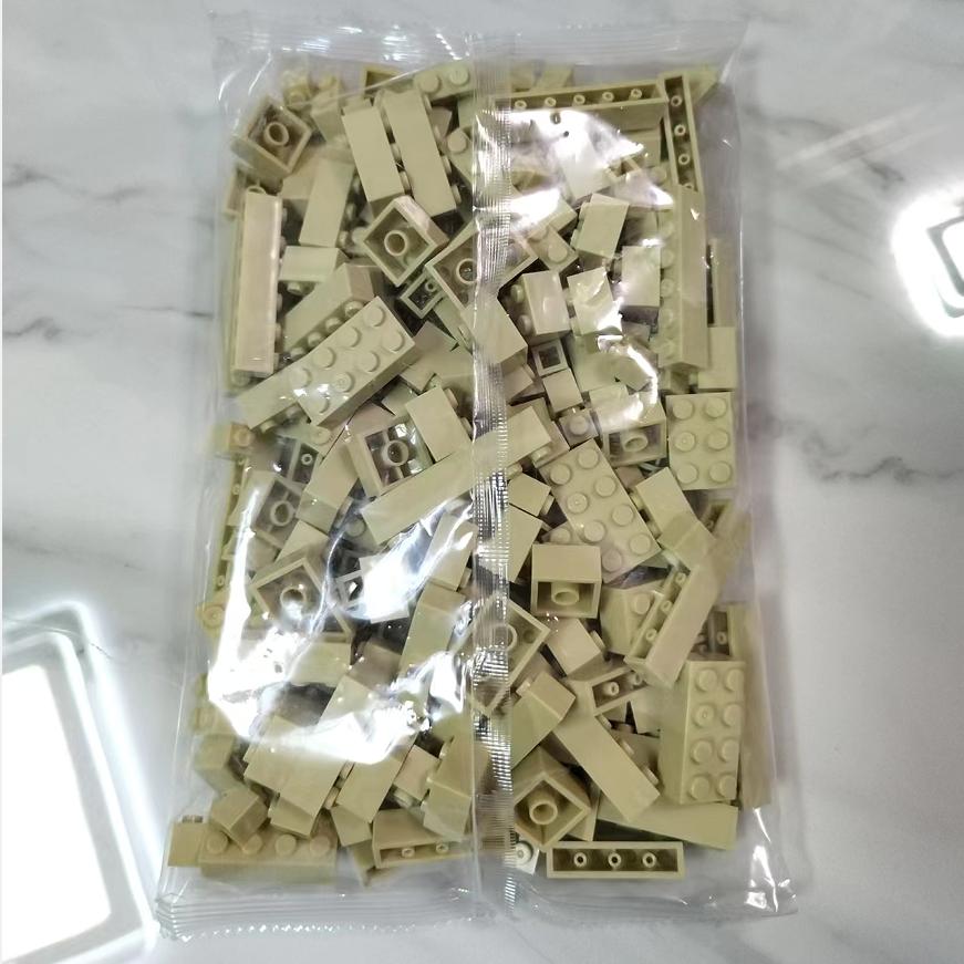 Bulk Building Blocks Large bricks 17 Single colour 260g Free assembly Compatible Children's educational creative toys DIY