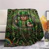1 Stück St. Patrick's Day Motiv Flanelldecke, Hohe Qualität, Bequem für alle Jahreszeiten, Heimdekoration, Wärme und Komfort, Perfekt für Weihnachtsgeschenke W71