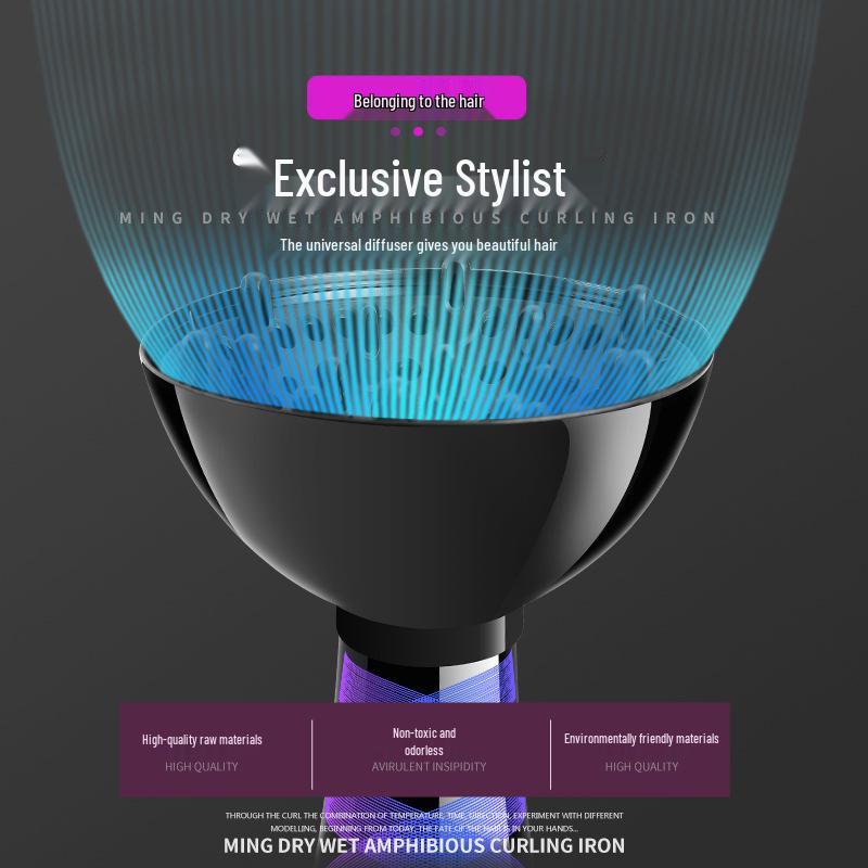Universal Hair Dryer Cap for Curly Hair Styling