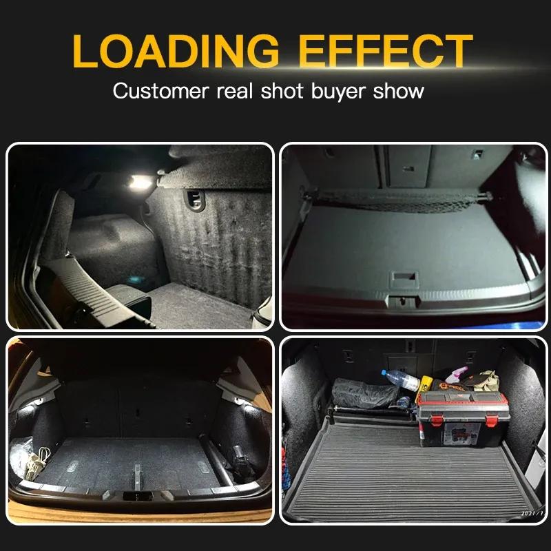 2 Stück LED Innenleuchte Gepäckraum Kofferraum Fußraum Willkommens-Türleuchte Für Volvo V40 V40CC V60 S60 S80 XC40 XC60 XC90 OEM:1286317