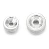 925 Sterling Silver Diamond-Inlaid Spacer Bead for Bracelets and Necklaces