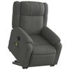 VidaXL Electric Massage Recliner Dark Grey Fabric 3205239