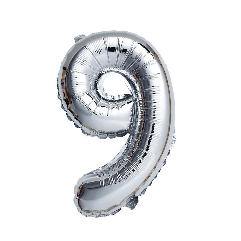 32-Inch Digital Aluminum Balloon for Baby's First Birthday Celebration Decor