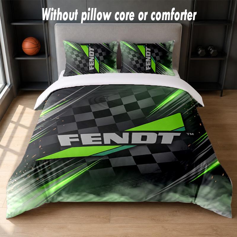 Set Biancheria da Letto Design Fendt 1 Copripiumino + 2 Federe Morbido Traspirante Biancheria da Letto per la Casa