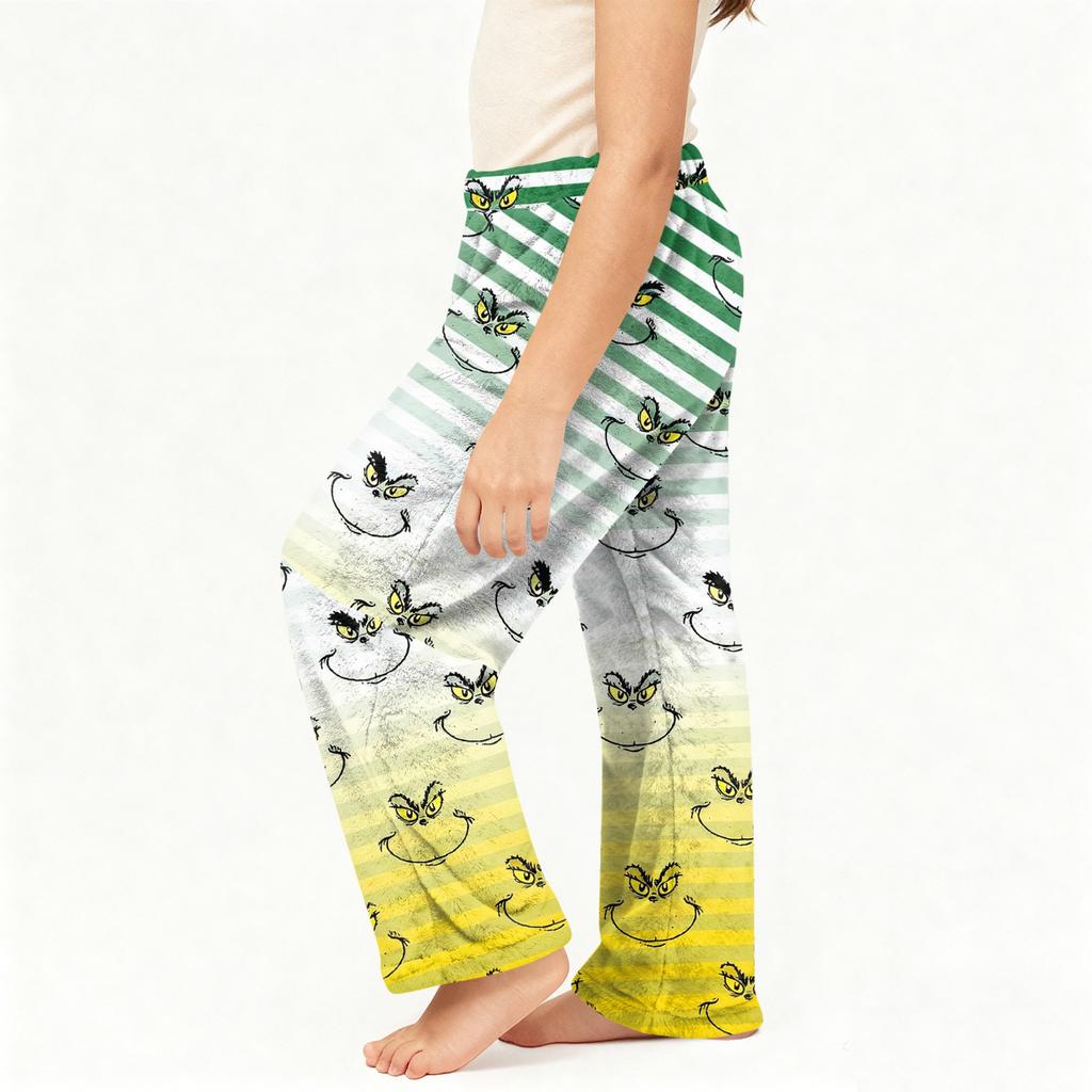 Children's Pyjamas Bottoms Printed Soft Comfortable Pyjama Children's Winter Pants