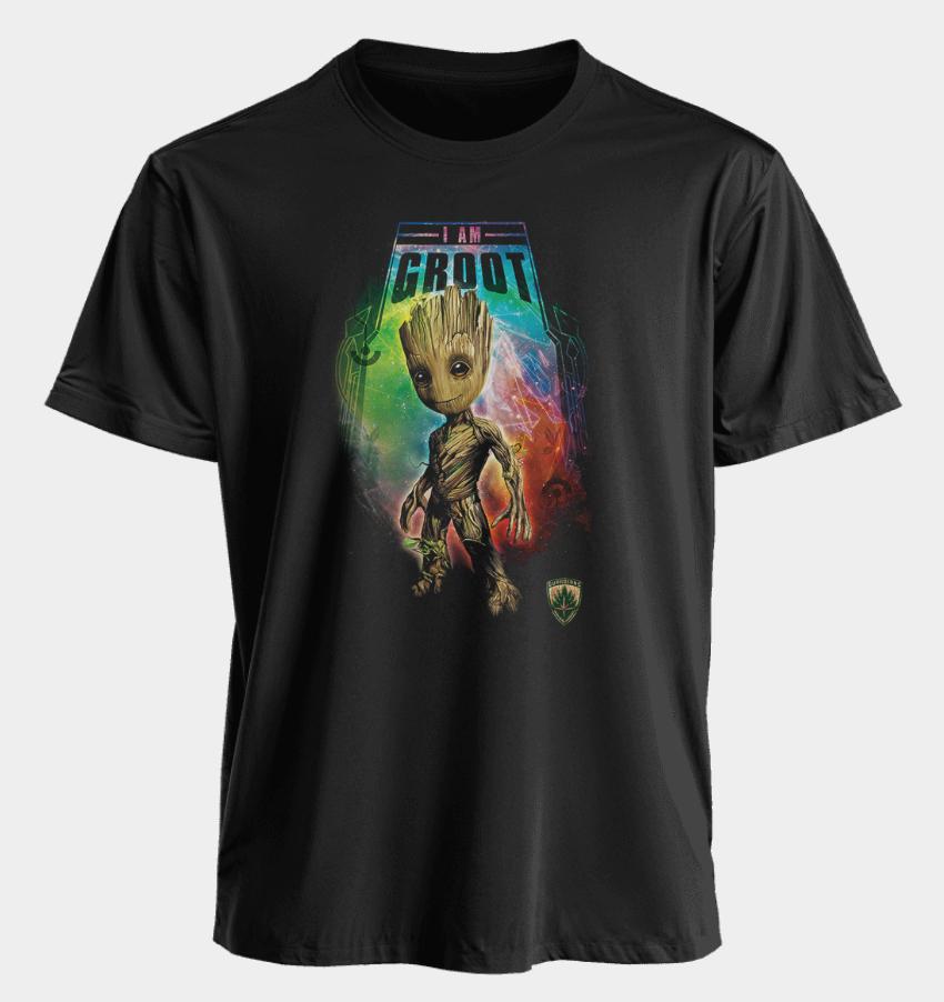 Men's and Women's T-shirts Groot Summer American Spring and Autumn Sports Fitness Niche Casual Oversized Short-sleeved