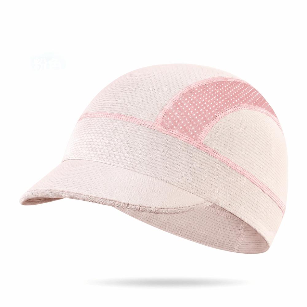 Sweat Absorption Running Hat Small Brim Baseball Cap Classic Style Sports Sunhat Outdoor Sports розовый