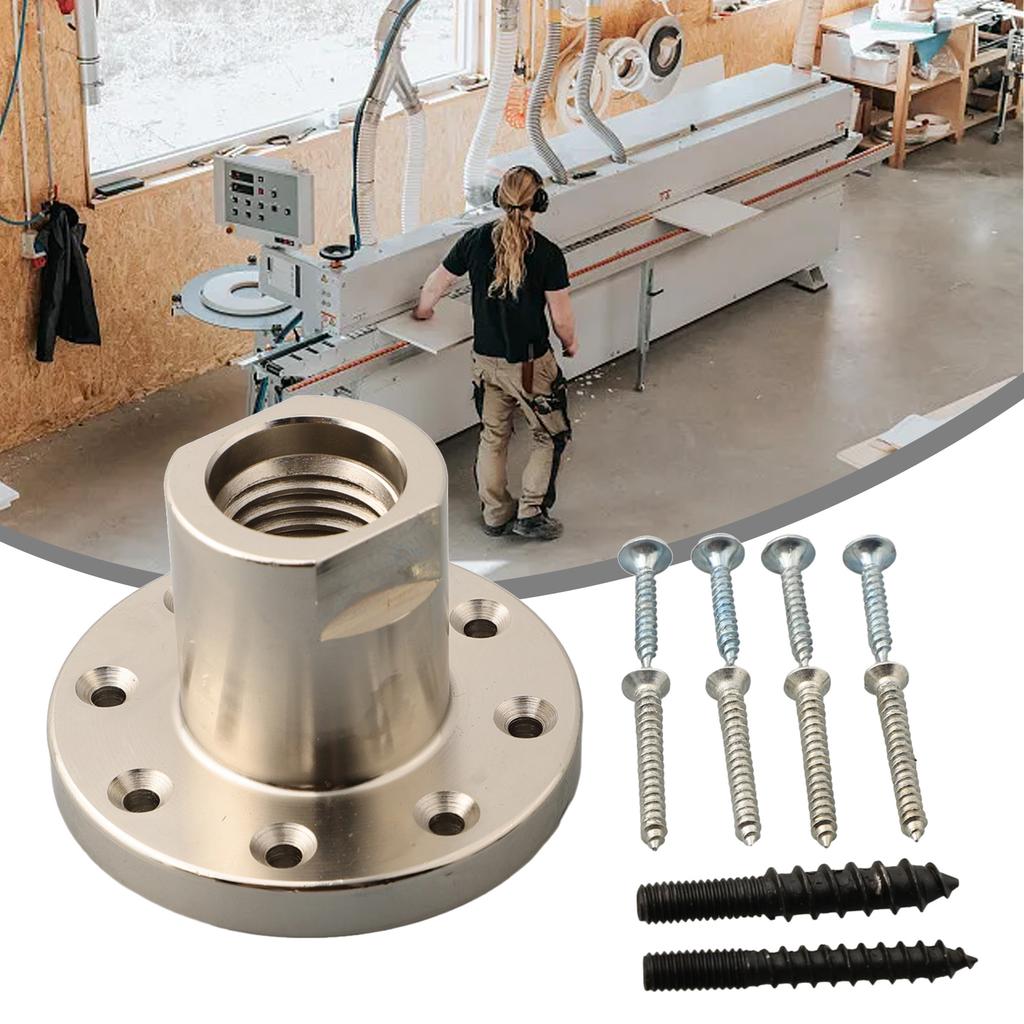 3 Inch Faceplate Screw Chuck 1 Inch X 8 TPI Mounting Hole Feature Pre-threaded Design 1 Inch X 8 TPI Lathe 75mm 3Inch