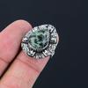 Mothers Day Deal Seraphinite Gemstone Solitaire Ring Size 6 925 Sterling Silver