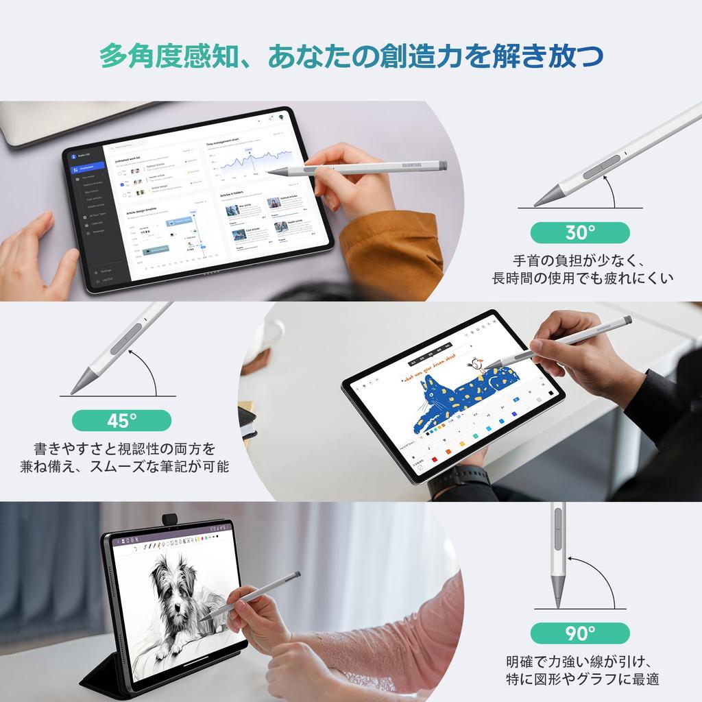 [ALLDOCUBE Official Store] ALLDOCUBE Ultra Pad/iWork GT Ultra/iPlay 70 Max Pro Compatible Dedicated Stylus Pen, 4096 Levels of Pressure Sensitivity, H