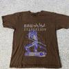 2026 Summer New Arrival Evangelion Pattern Street Style Print Shortsleeve Tshirt Y2k Style Suitable For Both Unisex And Unisex