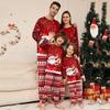 Family Matching Print Sets Pajamas Loungewear Outfits Family Matching Long Sleeve Tops+Pants Set