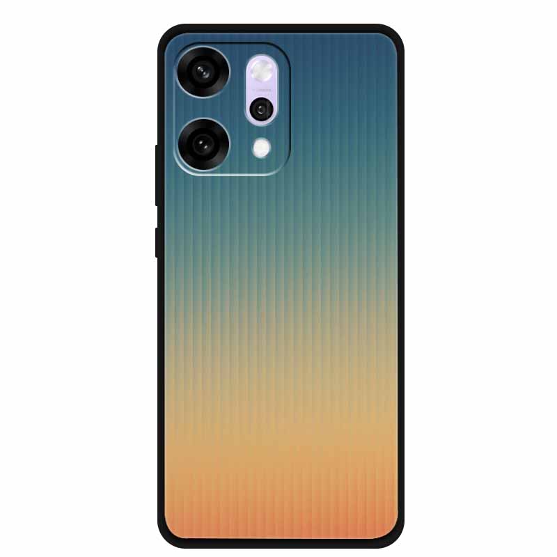 Funda de Dibujos Animados Para OPPO Reno 14 Pro Funda de Teléfono Suave de Silicona Para OPPO Reno14Pro Negra TPU Protectora Carcasa Trasera Mármol Para