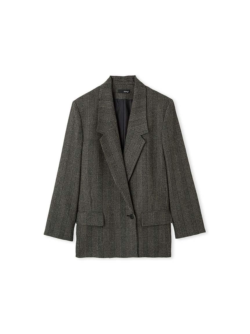 

Suit Jacket 16WFJ244013 GRY [Styling] Women s Double-Breasted сірий колір