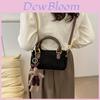 Trendy Women's Square Bag 2024 New Handbag Simple Retro Shoulder Bag Street Fashion Casual Shoulder Bag