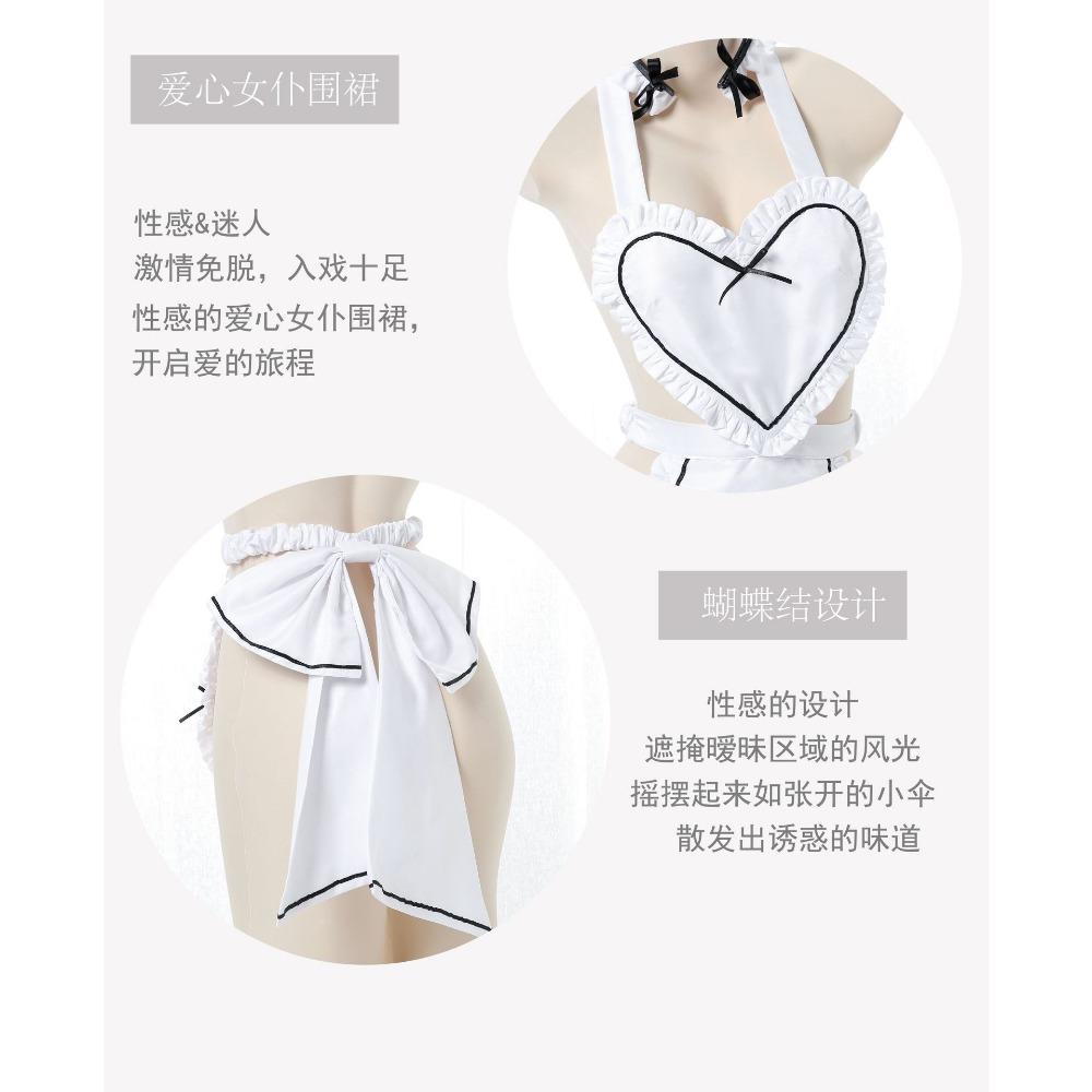 Original Love Maid Sex Seduction Outfit Underwear Sexy No-take Robe Uniform Perverted Training Sm Queen Pajamas