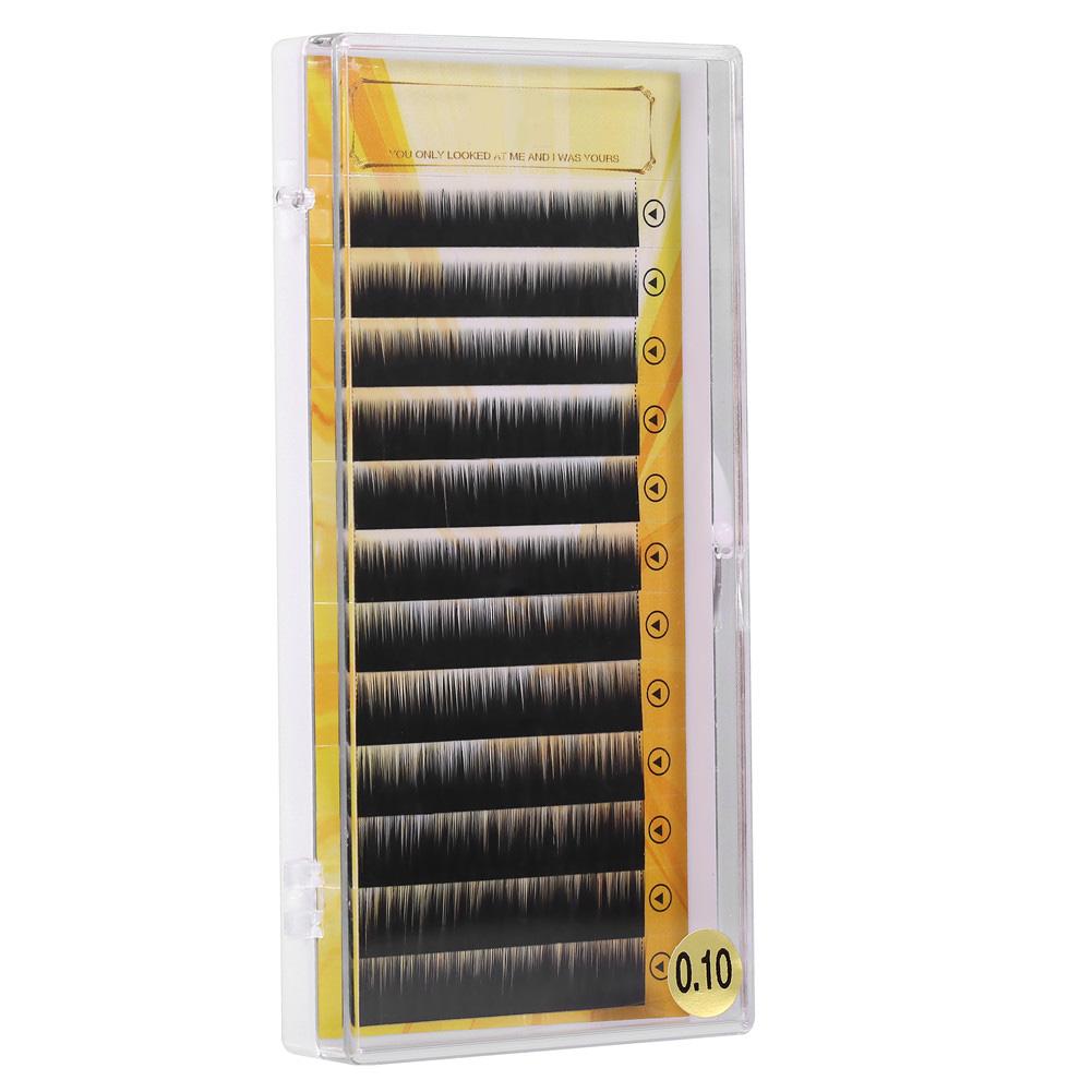 Mixed Black False Eyebrow Extension Fake Eyebrow Enhancer Individual Eyebrows 5-8mm